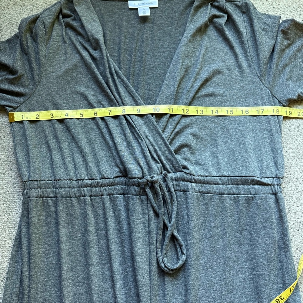 Motherhood‎ Maternity Charcoal Grey Jumpsuit Size Large - Picture 7 of 8